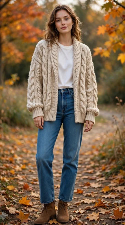 Cable Knit Cardigans