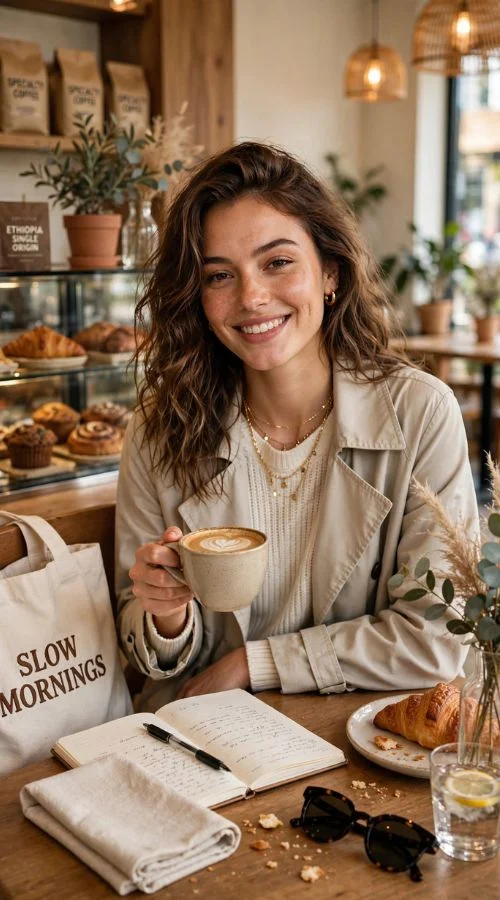 Coffee Shop Lifestyle Shoot