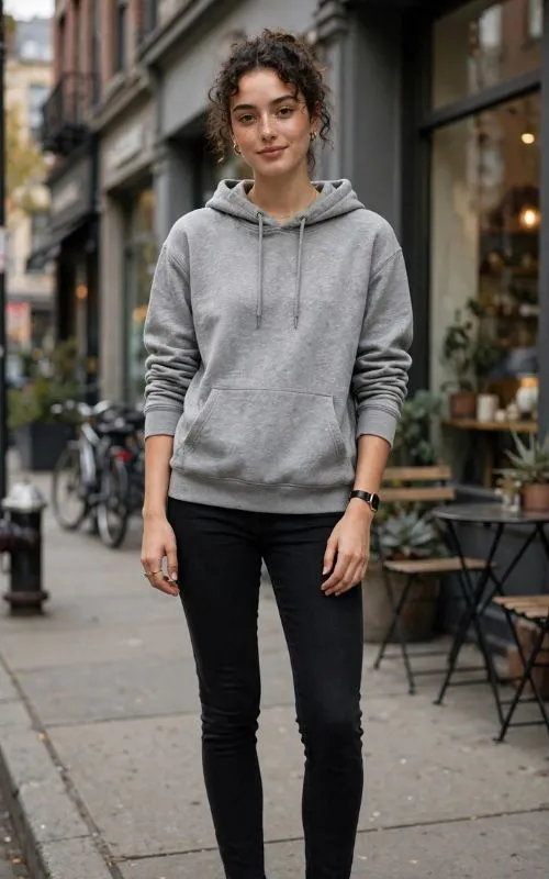 Hoodie with Skinny Jeans