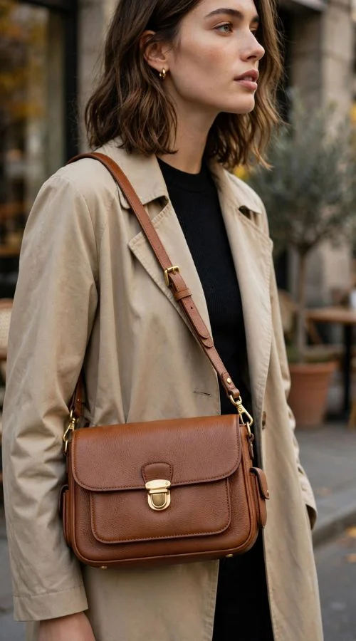 Leather Crossbody Bag