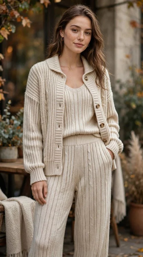 Matching Knit Set