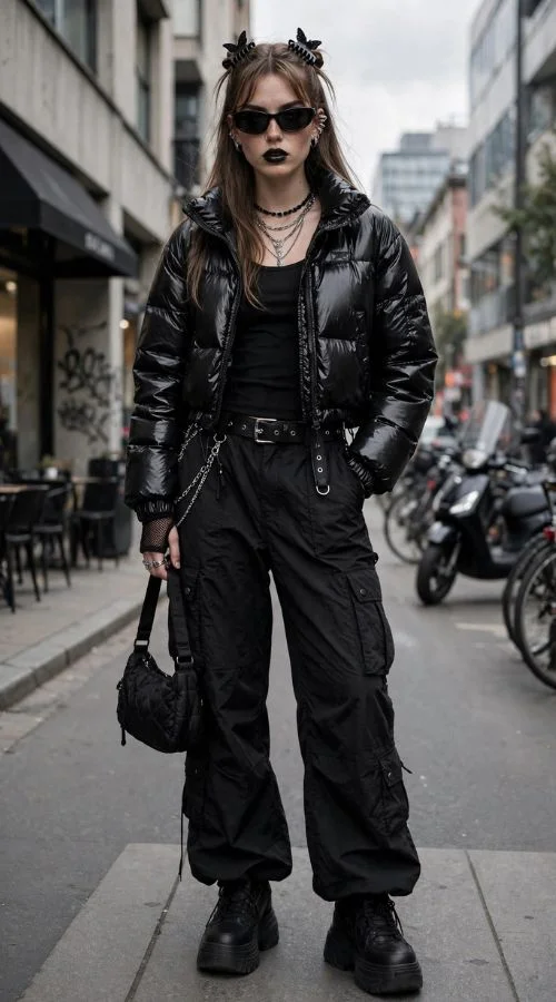 Monochrome Black Look