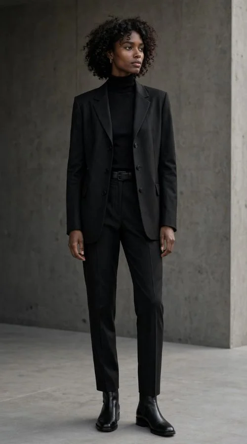 Monochrome Black Outfit