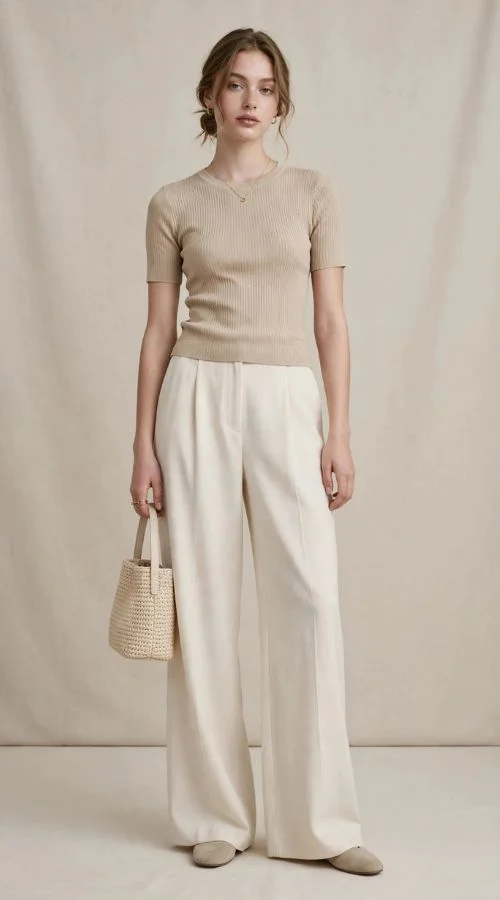 Monochrome Neutral Outfits