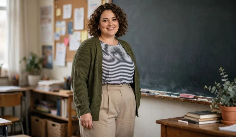 Plus Size Teacher Outfits