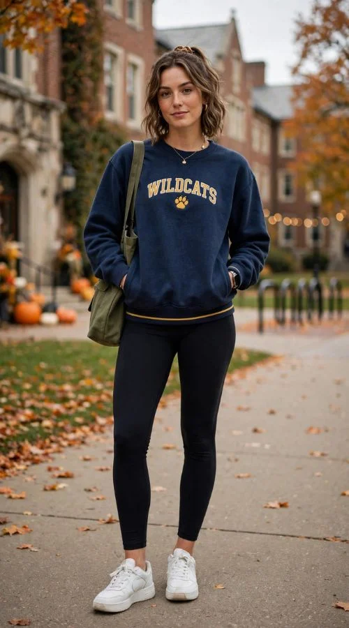 Team Sweatshirt and Leggings
