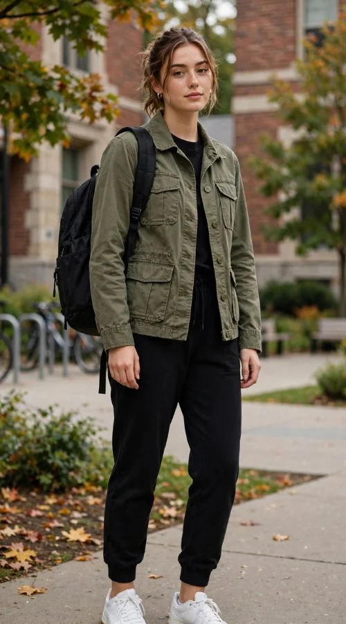 Utility Jacket with Joggers 